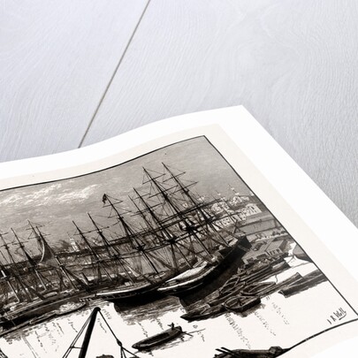 West India Docks, Isles of Dogs, London by Anonymous