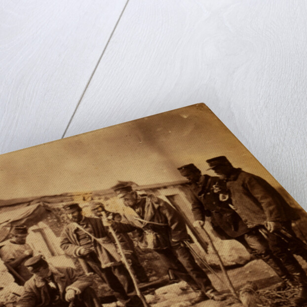 Soldiers, Crimean War by Roger Fenton