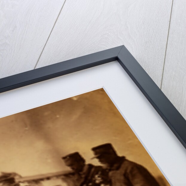 Soldiers, Crimean War by Roger Fenton