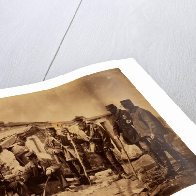 Soldiers, Crimean War by Roger Fenton