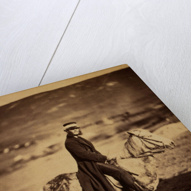 Mr. Angel, postmaster, Crimean War by Roger Fenton