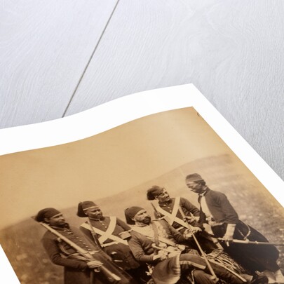 Ismail Pacha ordering his chibouque, Crimean War by Roger Fenton