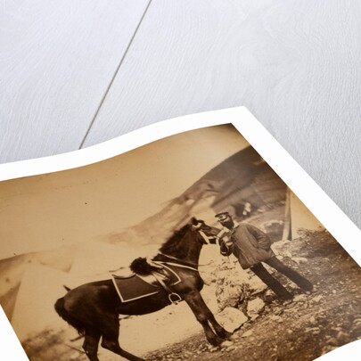 Captain Drysdale, 42nd Regiment, Crimean War by Roger Fenton