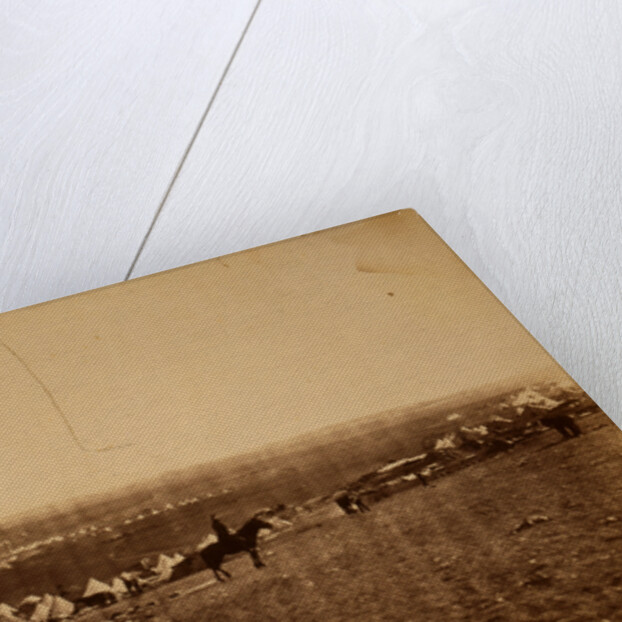 Camps on plateau before Sebastopol, Crimean War by Roger Fenton