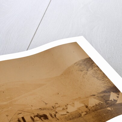 Camp of the 4th Dragoon Guards near Karyni, Crimean War by Roger Fenton