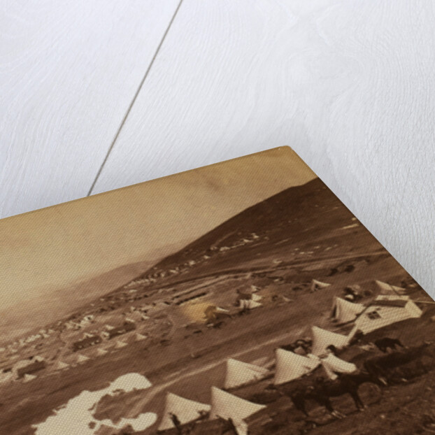 Military camp, Crimean War by Roger Fenton
