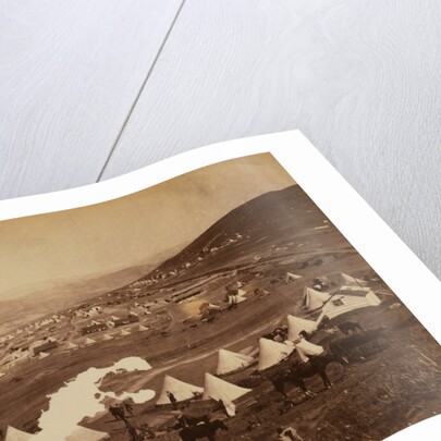 Military camp, Crimean War by Roger Fenton