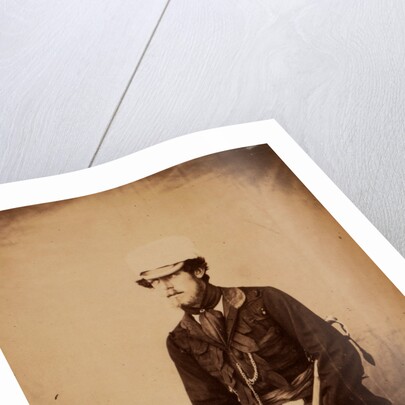 Captain Verschoyle, Grenadier Guards, Crimean War by Roger Fenton