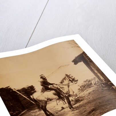 Captain Lilley, field train, Crimean War by Roger Fenton