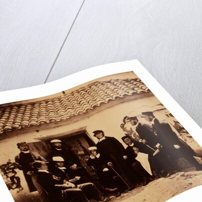 Rev. H.P. Wright, Reverend Messieurs Wallace, Sykes, Parson, H.A. Taylor, Boudier, Parker, Preston & Crozier by Roger Fenton