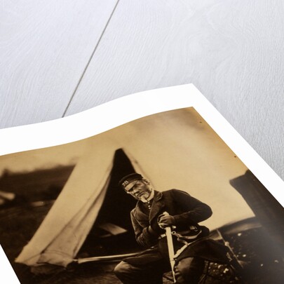Captain Andrews, 28th Regiment, Crimean War by Roger Fenton
