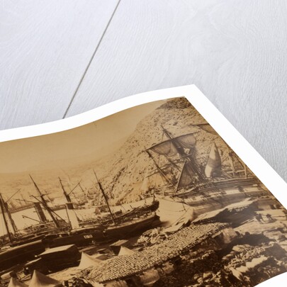 Cossack Bay, Balaklava, Crimean War by Roger Fenton