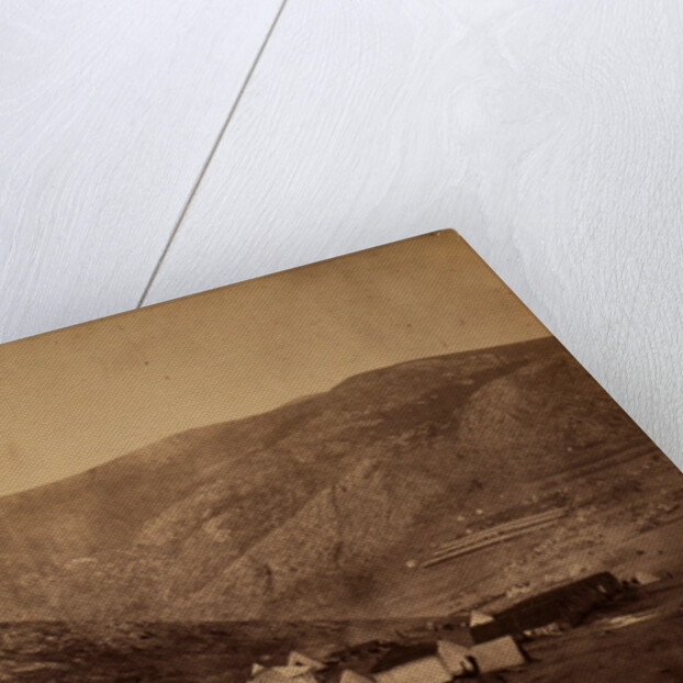 Encampment of the 71st Regiment at Balaclava commissariat camp &c, Crimean War by Roger Fenton