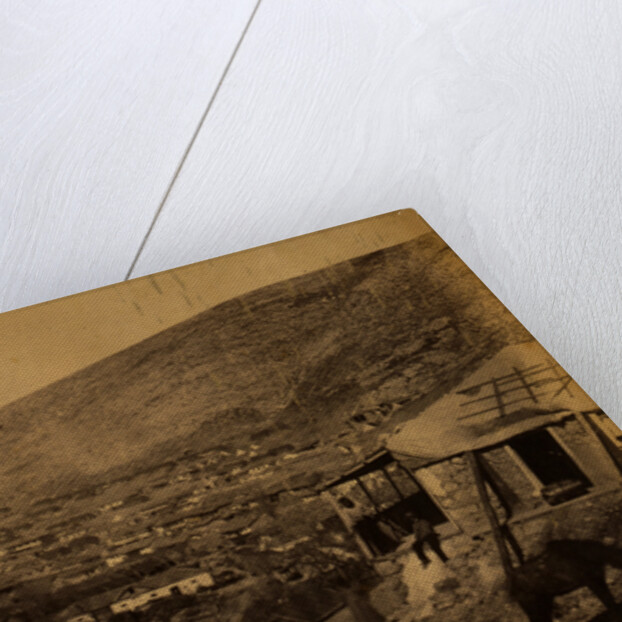 The town of Balaklava, Crimean War by Roger Fenton