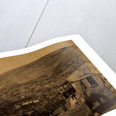 The town of Balaklava, Crimean War by Roger Fenton