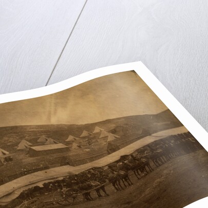 Field train, horse artillery, Crimean War by Roger Fenton