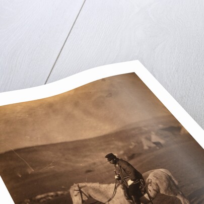 Captain W.H. Seymour, 68th Light Infantry, Crimean War by Roger Fenton