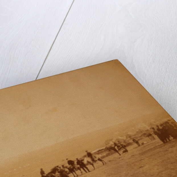 Looking towards Balaclava, Turkish camp in the distance to the right, Crimean War by Roger Fenton