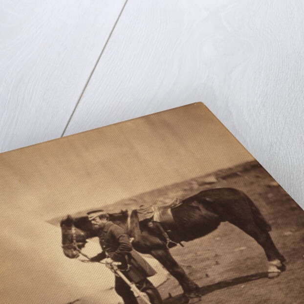 Captain Layard, aide-de-camp to Lieutenant General Pennefather, K.C.B., Crimean War by Roger Fenton