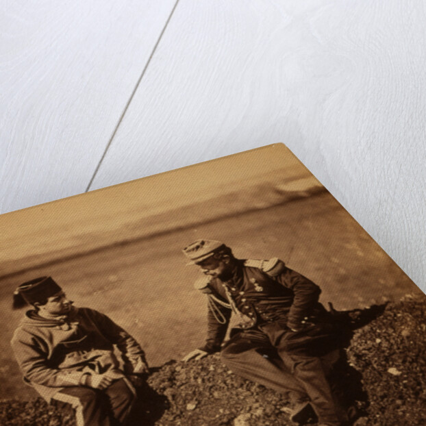 General Cissé, chief of the staff to General Bosquet, & aide-de-camp, Crimean War by Roger Fenton