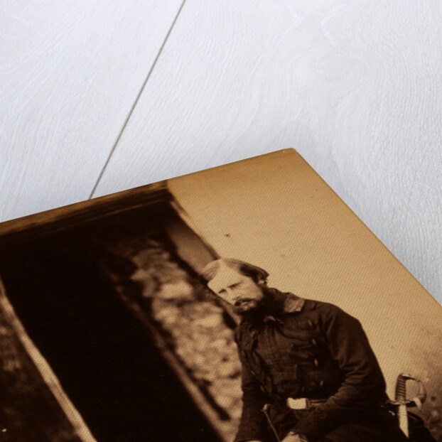 Lieutenant Colonel Prince Edward of Saxe Weimar, Crimean War by Roger Fenton