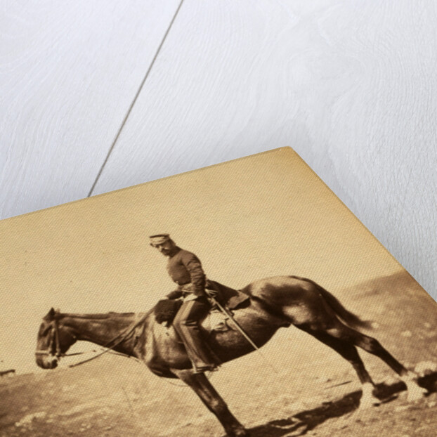 Captain Clifford, aide-de-camp to General Buller, Crimean War by Roger Fenton