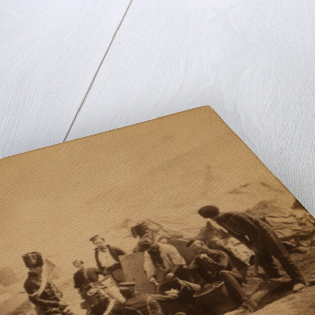 Cooking house, 8th Hussars, Crimean War by Roger Fenton