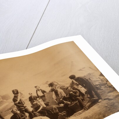 Cooking house, 8th Hussars, Crimean War by Roger Fenton