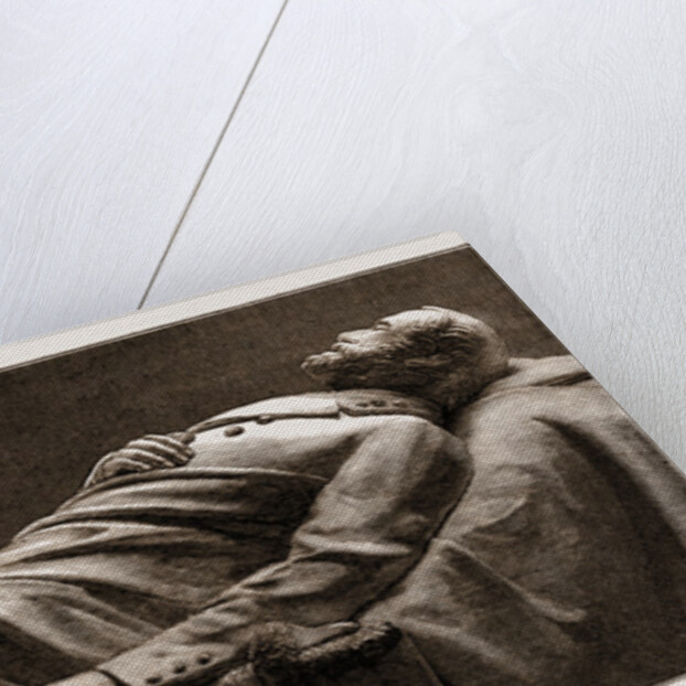 Recumbent Statue Of The Late General Lee by Anonymous