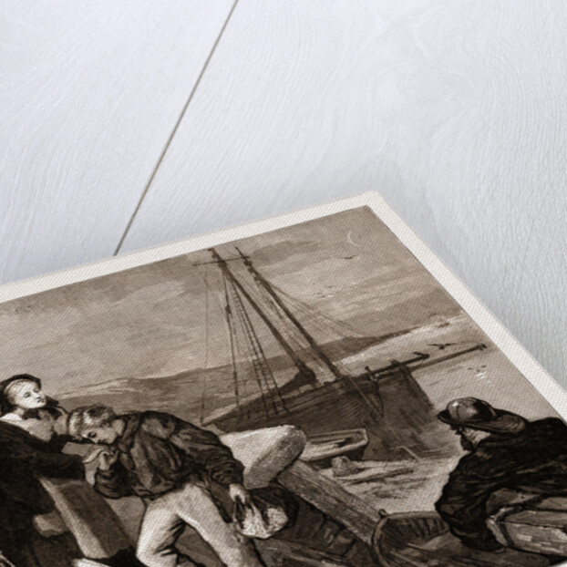 Partin Moments From The Picture By T.f. Marshall Exhibited In The Royal Academy by Anonymous