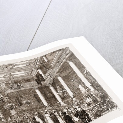 The Prince Of Wales In India: Madras, The Levee In The Banqueting Hall by Anonymous