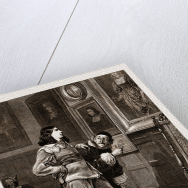 A Difference Of Taste From The Painting By Seymour Lucas, 1876 by Anonymous