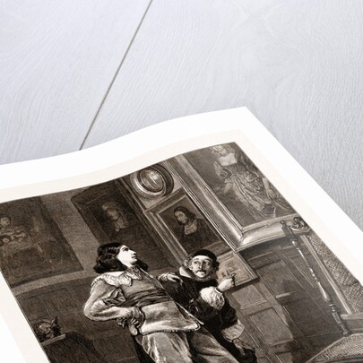 A Difference Of Taste From The Painting By Seymour Lucas, 1876 by Anonymous