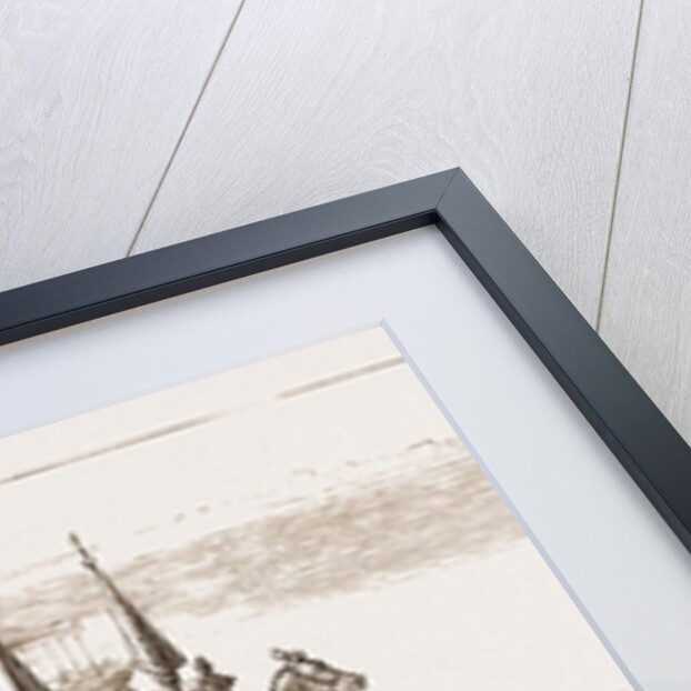 The Prince Of Wales Embarking In The State Barge To Visit The Rajah Of Benares, India by Anonymous