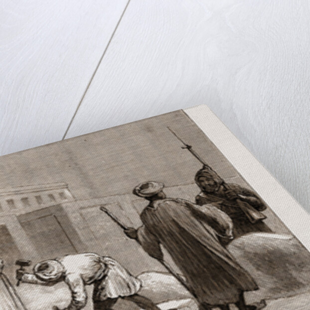 Convicts At Work Building The Khedive's Barracks, Cairo by Anonymous