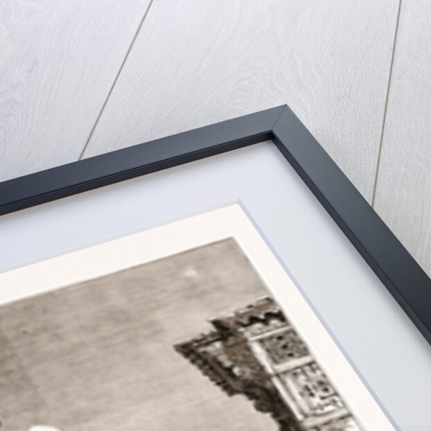 The Prince Of Wales Visiting The Fort At Gwalior, India by Anonymous