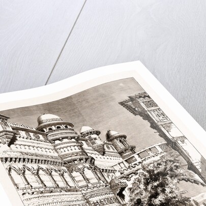 The Prince Of Wales Visiting The Fort At Gwalior, India by Anonymous