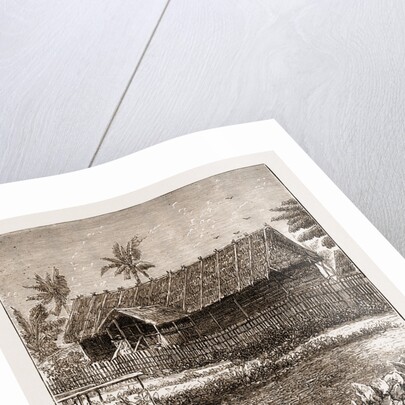 The War In The Malay Peninsula, 1876: Temporary Residency At Banda Bahru by Anonymous