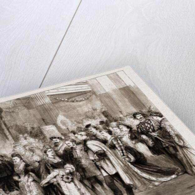 The Fancy Ball At Dublin Castle, 1876 by Anonymous