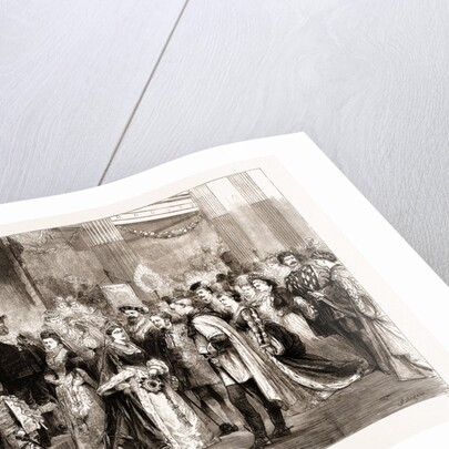 The Fancy Ball At Dublin Castle, 1876 by Anonymous