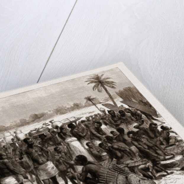 The Central African Expedition: Soko Or Market At Kawele, 1876 by Anonymous