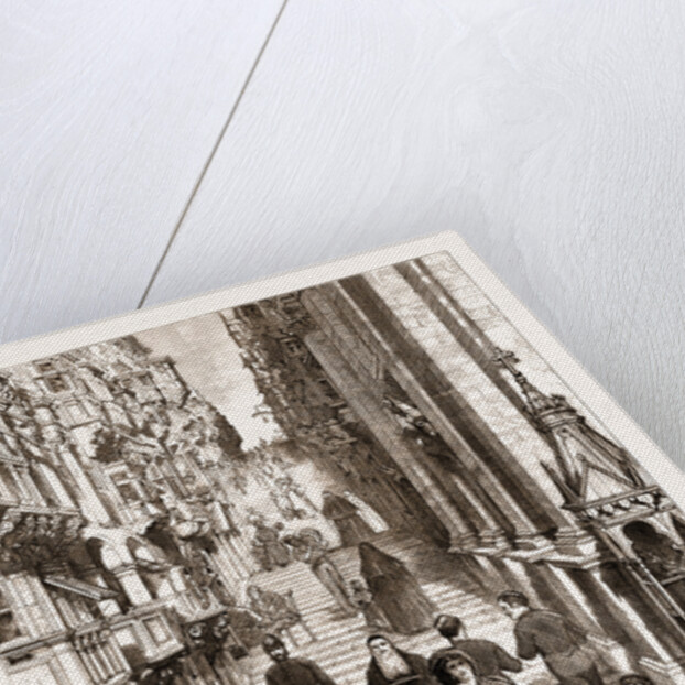 The Strada San Giovanni, 1876; those Cursed Streets Of Stairs by Anonymous