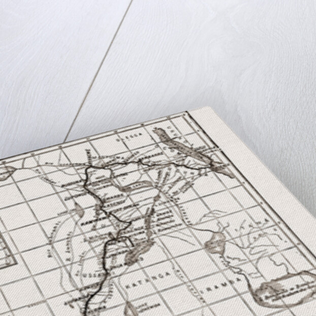 Lieutenant Cameron's Map Of Central Africa: Showing His Line Of March From Lake Tanganyika To The West Coast, 1876 by Anonymous