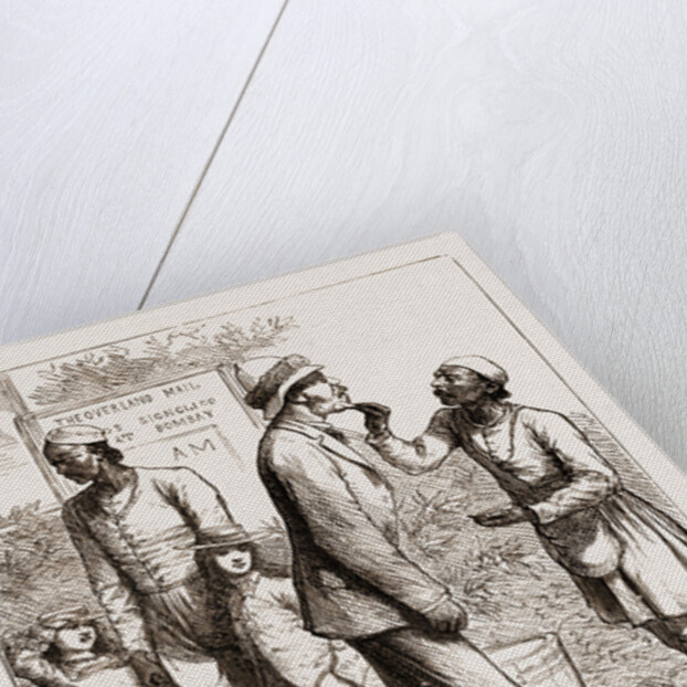 Shaving The Rev. Julian Robinson by Anonymous