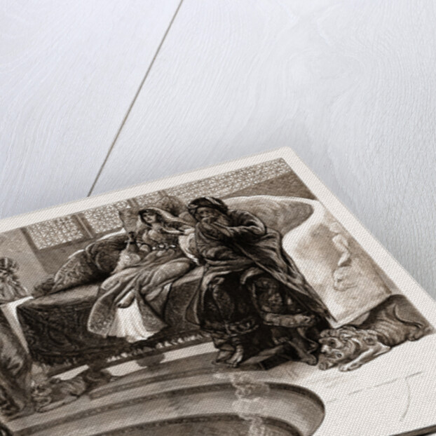 John The Baptist Reproving Herod: For Herod Had Laid Hold On John, And Bound Him by Anonymous