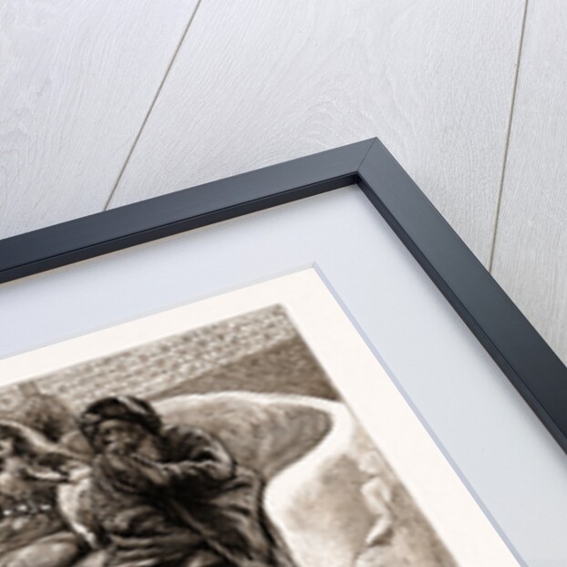 John The Baptist Reproving Herod: For Herod Had Laid Hold On John, And Bound Him by Anonymous