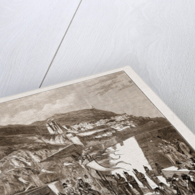 The Prince Of Wales At Gibraltar: On The Way To Casemate Square, 1876 by Anonymous