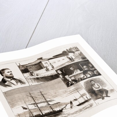 The Mutiny On Board The caswell, 1876 by Anonymous