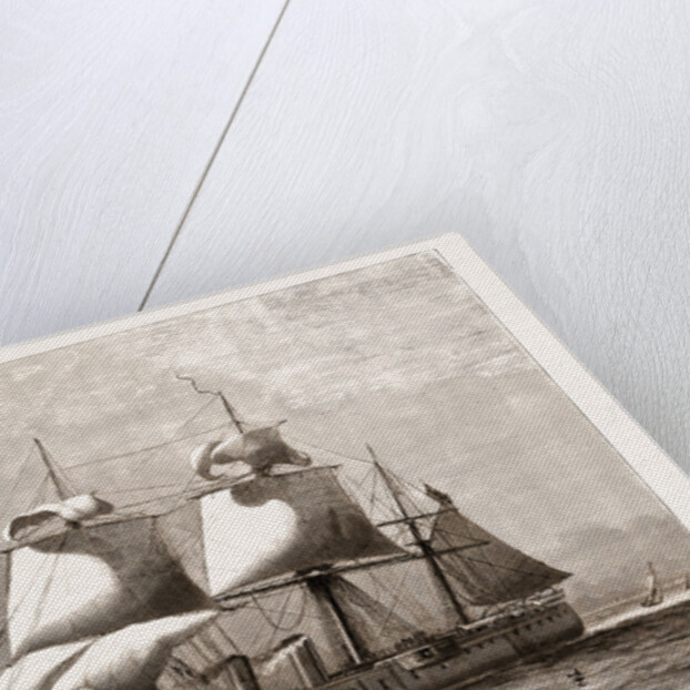 Departure Of H.R.H. The Duke Of Edinburgh: H.M.S. Sultan by Anonymous