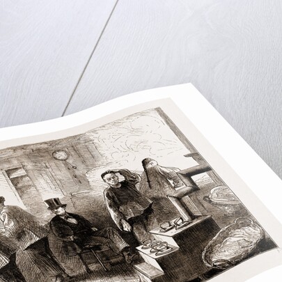 A Chinese Laundry In Philadelphia, 1876 by Anonymous